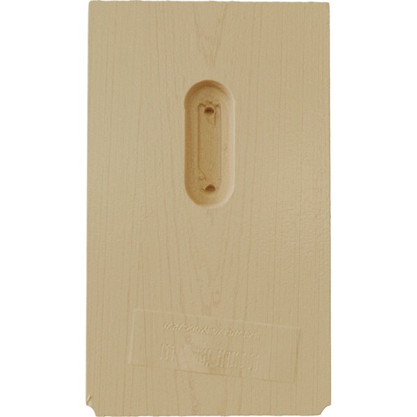 Ekena Millwork 3 1/2"W x 4"D x 6"H Clarksville Bracket, Maple - BKTW04X04X06CVMA