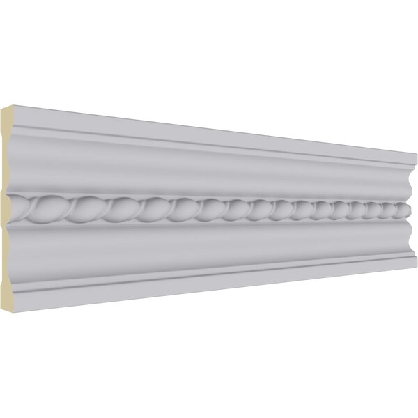 Ekena Millwork Chair Rail, High Density Urethane, 94-5/8 in L, 5 in H - MLD05X00OL