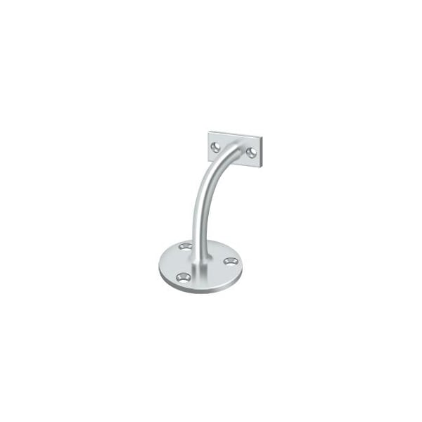 Deltana Hand Rail Brackets, 3 3/16" Projection Light Duty Bright Chrome - HRC175U26