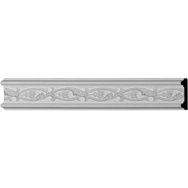 Ekena Millwork SAMPLE - 2 3/4"H x 5/8"P x 12"L Medway Chair Rail - SAMPLE-CHA03X01ME