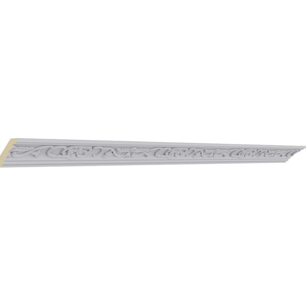 Ekena Millwork 2 3/4"H x 1 1/2"P x 3 1/8"F x 94 1/2"L Piedmont Crown Moulding - MLD02X01X03PI