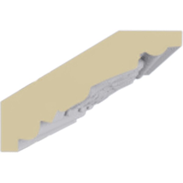 Ekena Millwork 2 3/4"H x 1 1/2"P x 3 1/8"F x 94 1/2"L Piedmont Crown Moulding - MLD02X01X03PI