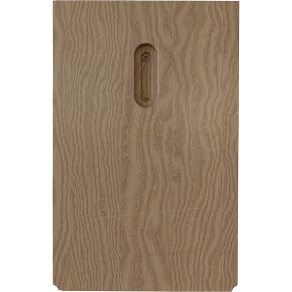Ekena Millwork 5 1/4"W x 6"D x 8"H Clarksville Bracket, Mahogany - BKTW05X06X08CVGM