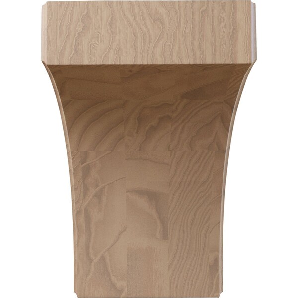 Ekena Millwork 5 1/4"W x 6"D x 8"H Clarksville Bracket, Mahogany - BKTW05X06X08CVGM