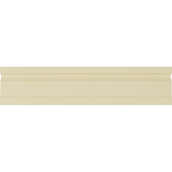 Ekena Millwork Panel Moulding, High Density Urethane, 94-1/2 in L, 4 in H - MLD04X01HE