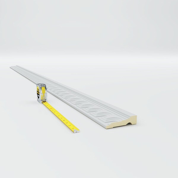 Ekena Millwork Panel Moulding, High Density Urethane, 94-1/2 in L, 4 in H - MLD04X01HE