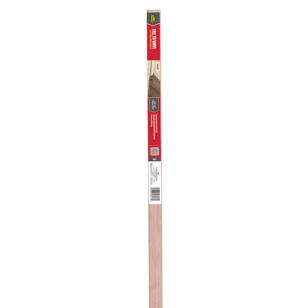 M-D Building Products Hardwood, Unfinished, 72 in L, 1.625 in W - 48913