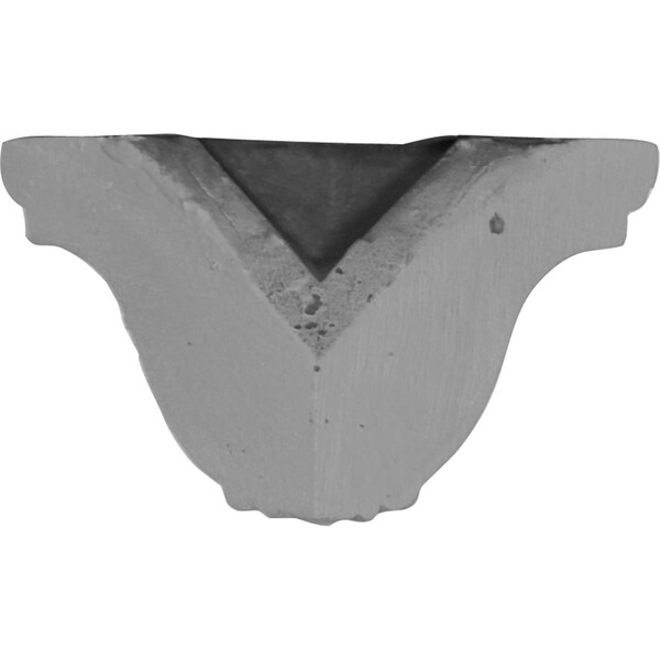 Ekena Millwork 3 5/8"W x 2 7/8"H, Outside Corner for Moulding Profiles - MOC03X03CH