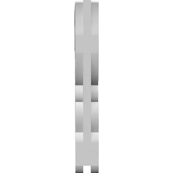Ekena Millwork Rotherham Architectural Grade PVC Corbel, 1 7/8"W X 8"D X 14"H - CORP01X08X14RO