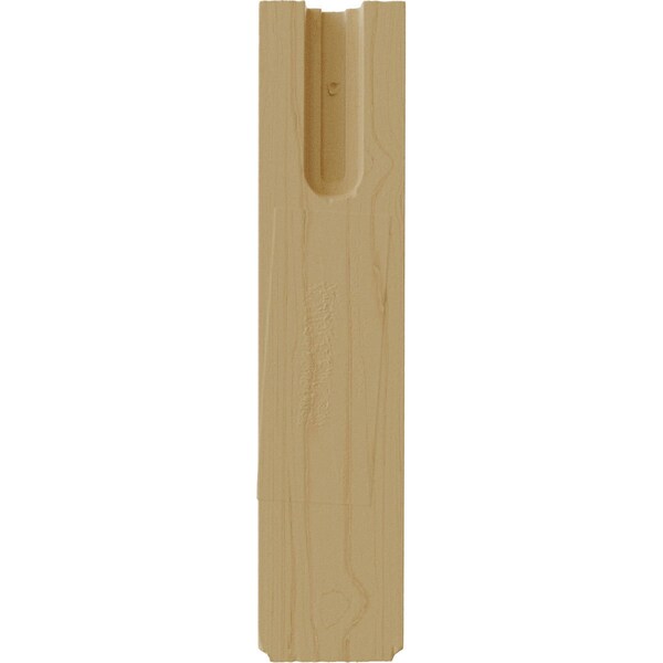 Ekena Millwork 1 3/4"W x 6"D x 8"H Clarksville Bracket, Alder - BKTW02X06X08CVAL
