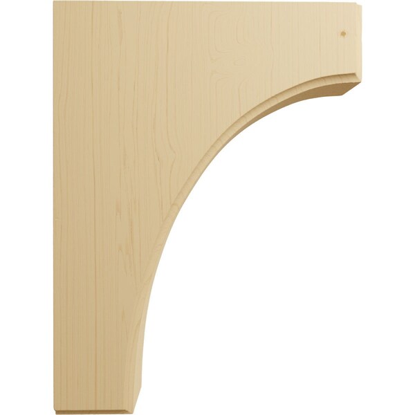 Ekena Millwork 1 3/4"W x 6"D x 8"H Clarksville Bracket, Alder - BKTW02X06X08CVAL