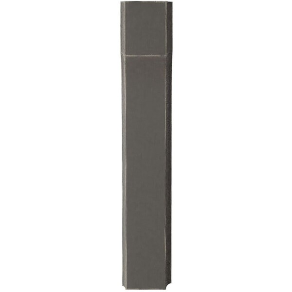 Ekena Millwork 1 3/4"W x 4"D x 10"H Clarksville Wood Vintage Decor Bracket, Reclaimed Grey - BKTWD02X04X10CVGY