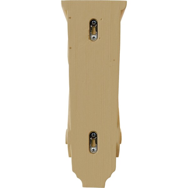 Ekena Millwork 5"W x 7"D x 14"H Large Basket Weave Corbel, Alder - CORW05X07X14BWAL