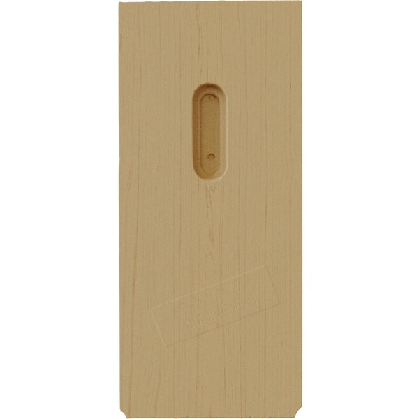 Ekena Millwork 3 1/2"W x 4"D x 8"H Clarksville Bracket, Alder - BKTW04X04X08CVAL