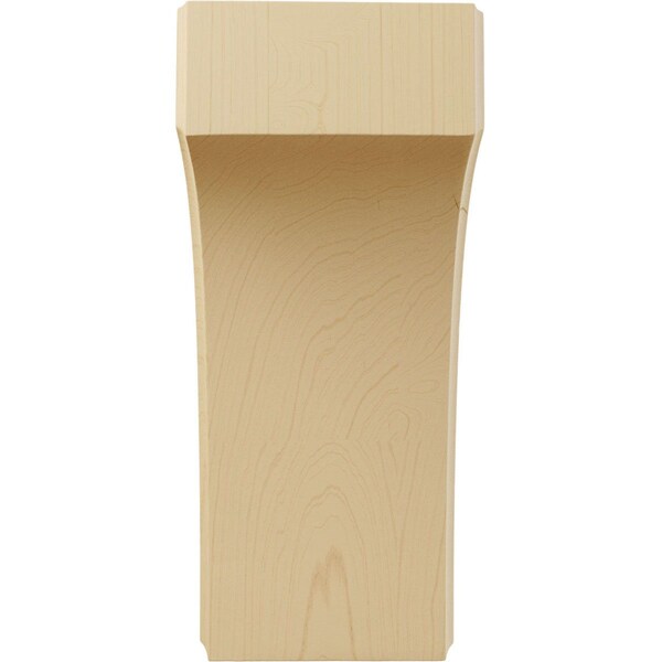 Ekena Millwork 3 1/2"W x 4"D x 8"H Clarksville Bracket, Alder - BKTW04X04X08CVAL