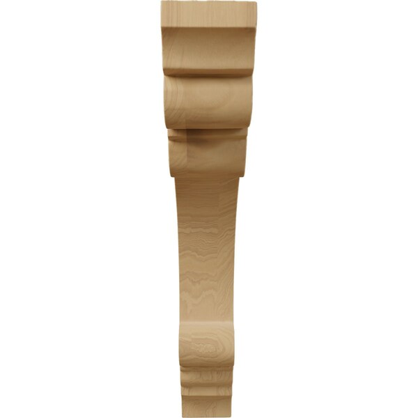 Ekena Millwork 1 1/2"W x 7 1/2"D x 9"H Small Ellis Wood Corbel, Cherry - CORW02X08X09ELCH
