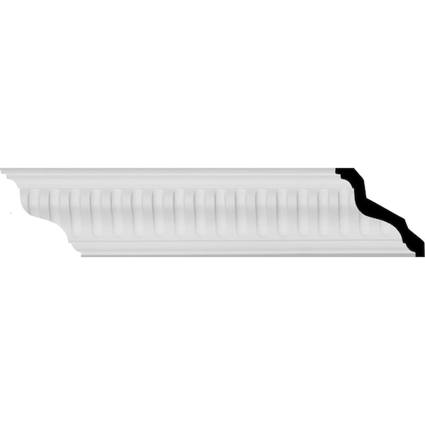 Ekena Millwork SAMPLE - 3 3/8"H x 3 3/8"P x 5"F x 12"L Linus Crown Moulding - SAMPLE-MLD04X04X05LI