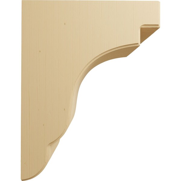 Ekena Millwork 5 1/4"W x 8 1/2"D x 11"H Bedford Bracket, Alder - BKTW05X09X11BEAL