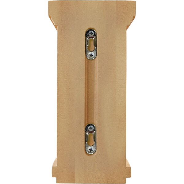 Ekena Millwork 4 3/4"W x 5"D x 10"H Traditional Recessed Corbel, Red Oak - COR04X05X10TRRO