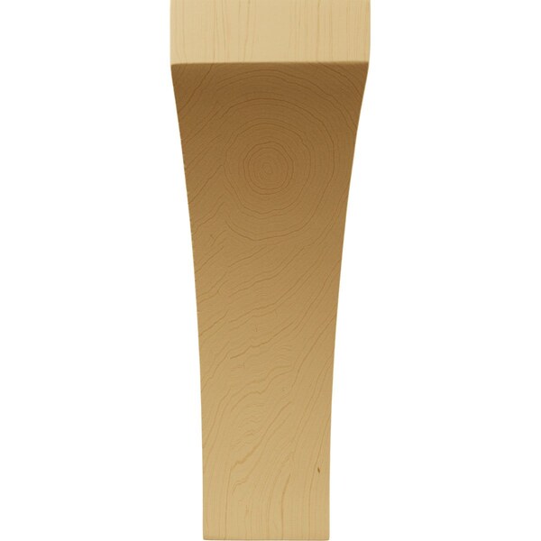 Ekena Millwork 3"W x 6 1/2"D x 10"H Large Lawson Wood Corbel, Alder - CORW03X06X10LWAL