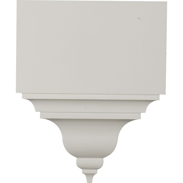 Ekena Millwork 11"W x 5 1/2"P x 13 3/4"H, Coupling for Moulding Profiles Less than 5 1/2"P and 6 3/4"H - MDB05X06BI