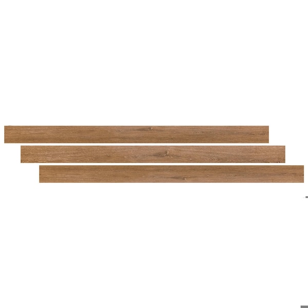 Msi LVT Trim, LVT, Brown, 94 in L, 2.75 in W, Low Gloss - ZOR-LVT-TR-0614