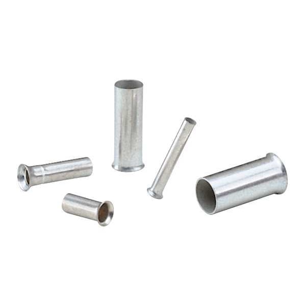 Panduit Ferrule, Sin Aislamiento, Calibre 20, Longitud de 8 mm, Paquete de 1000 - F75-8-M