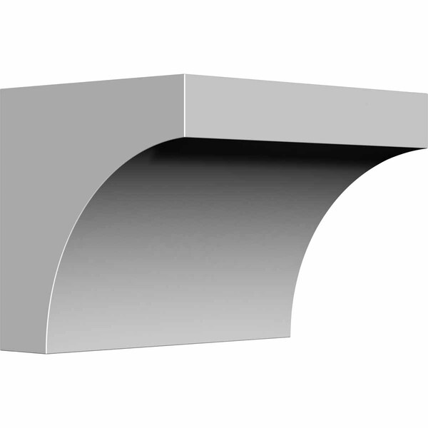 Ekena Millwork 7 1/4"W x 5 1/2"D x 5 1/2"H Stockport Bracket - BKT07X05X05ST