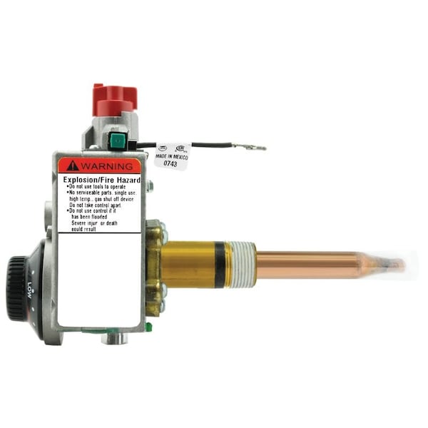 Rheem Lp 1/2" Gas Valve 9"Wc, LP, 9" WC, 1/2" Inlet Size - SP20167C