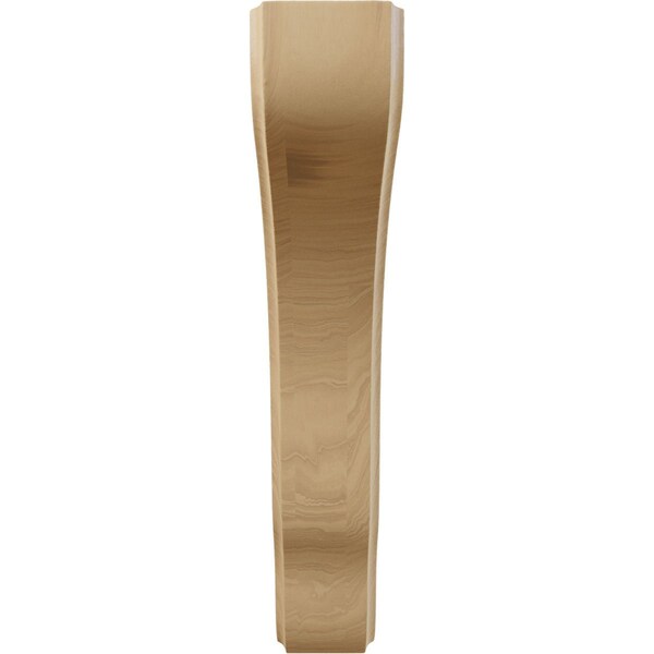 Ekena Millwork 1 3/4"W x 7 1/4"D x 9 1/2"H Plymouth Wood Bracket, Cherry - BKTW02X07X10PLCH