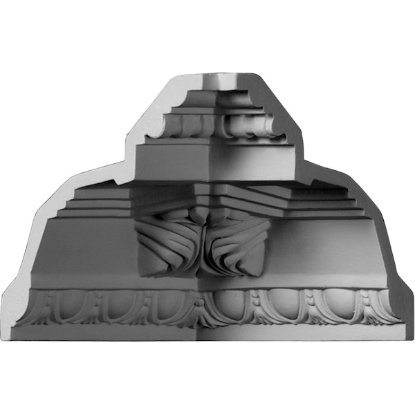 Ekena Millwork 5 1/4"P x 5 1/4"H Inside Corner Moulding (matches moulding MLD05X05X07AT) - MIC05X05AT
