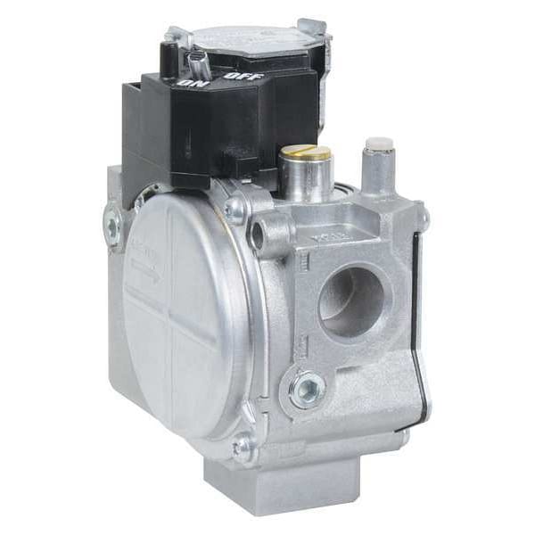 White-Rodgers Gas Valve, NG/LP, Hot Surface, 24 V, Slow Opening, -40 Degrees  to 175 Degrees F, 1/2 in Inlet Size - 36J55-214