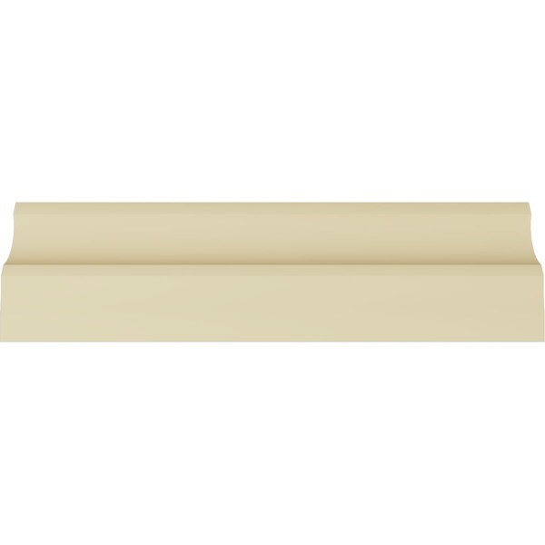 Ekena Millwork 4 3/4"H x 2 3/8"P x 5 1/4"F x 94 1/2"L Anise Crown Moulding - MLD05X02X05AN