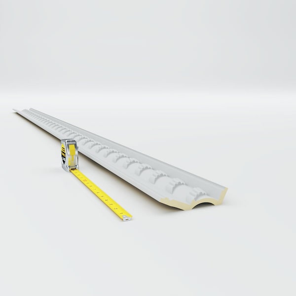 Ekena Millwork 4 3/4"H x 2 3/8"P x 5 1/4"F x 94 1/2"L Anise Crown Moulding - MLD05X02X05AN