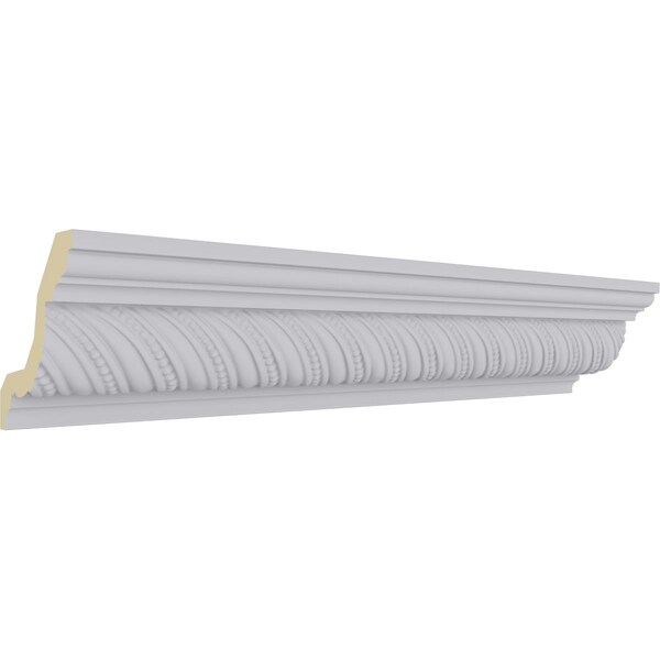 Ekena Millwork Polyurethane, 94-1/2 in L, 3-1/4 in H, Factory Primed - MLD03X03X04BD