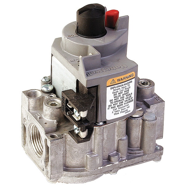 Honeywell Home Gas Valve, NG/LP, Standing Pilot, 24 V, 3.5 in wc, Standard Opening, 0.7 A, 0 to 175 Degrees F - VR8300A4516
