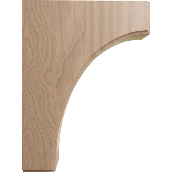 Ekena Millwork 1 3/4"W x 6"D x 8"H Clarksville Bracket, Mahogany - BKTW02X06X08CVGM