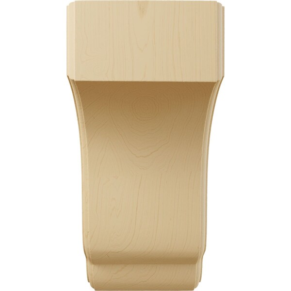 Ekena Millwork 4 3/4"W x 5 1/2"D x 10"H Capistrano Mission Corbel, Alder - COR04X05X10CPAL