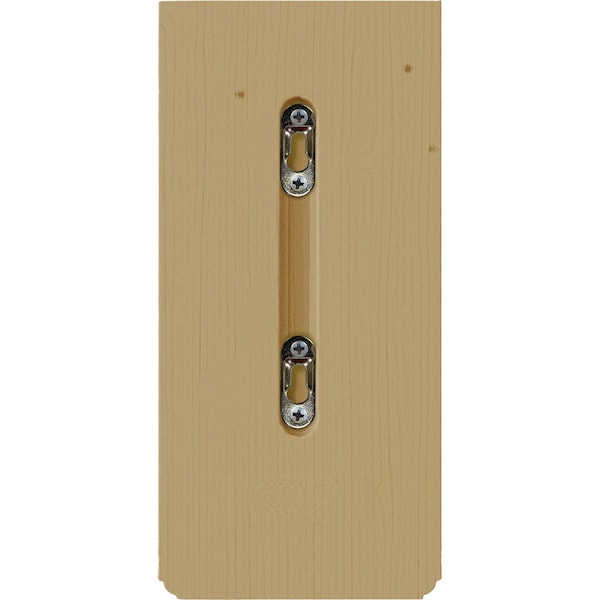 Ekena Millwork 4 3/4"W x 5 1/2"D x 10"H Capistrano Mission Corbel, Alder - COR04X05X10CPAL