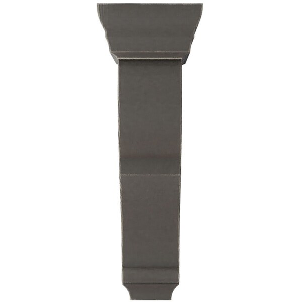 Ekena Millwork 2"W x 4 1/2"D x 8"H Small Rojas Wood Vintage Decor Corbel, Reclaimed Grey - CORWD02X04X08RJGY