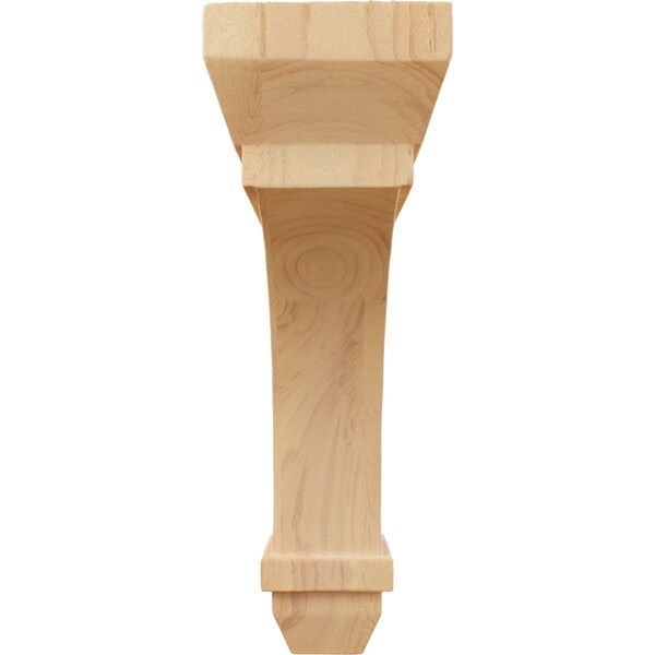 Ekena Millwork 2 1/4"W x 5"D x 7"H Stockport Bracket, Red Oak - BKT02X05X07STRO
