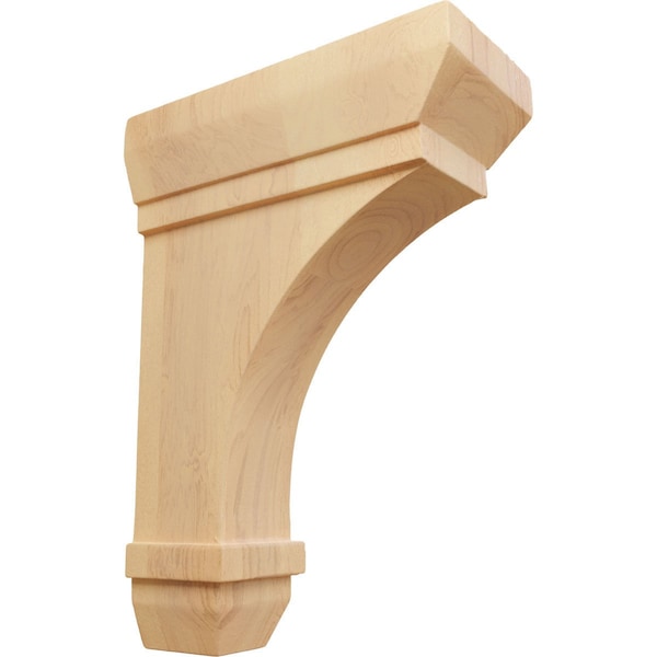Ekena Millwork 2 1/4"W x 5"D x 7"H Stockport Bracket, Red Oak - BKT02X05X07STRO