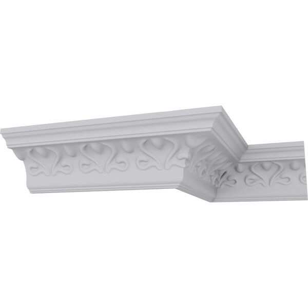 Ekena Millwork 3 1/8"H x 3 1/8"P x 4 1/2"F x 94 1/2"L Read Crown Moulding - MLD03X03X04RE