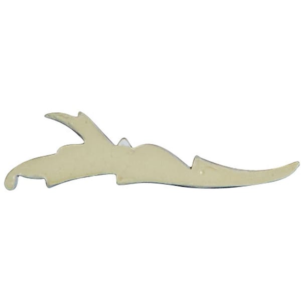 Ekena Millwork 1 5/8"W x 5 1/8"H x 1/2"P Granada Onlay, Left - ONL02X05X01GR-L