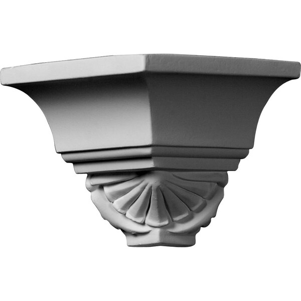 Ekena Millwork 2 3/4"P x 2 7/8"H Outside Corner Moulding (matches moulding MLD02X02X02SH) - MOC02X02SH