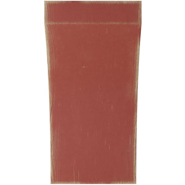 Ekena Millwork 3"W x 3 1/2"D x 6"H Small Lawson Wood Vintage Decor Corbel, Salvage Red - CORWD03X03X06LWRD