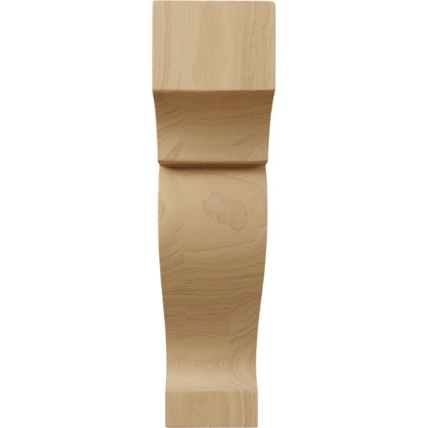 Ekena Millwork 1 3/4"W x 3 1/2"D x 7"H Small Dearborn Wood Corbel, Cherry - CORW02X07X04DRCH