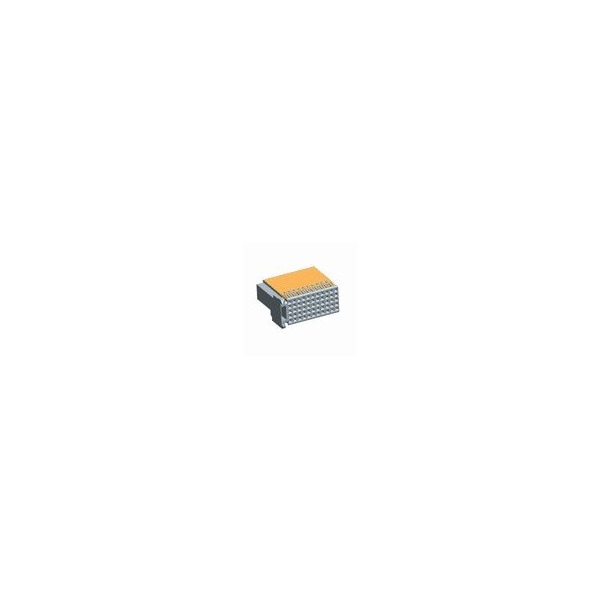 Conector de placa FCI, 66 contactos, 6 filas, hembra, ángulo recto, paso de 0.079 pulgadas, presión ajustada - HM2R30PA5108N9LF.