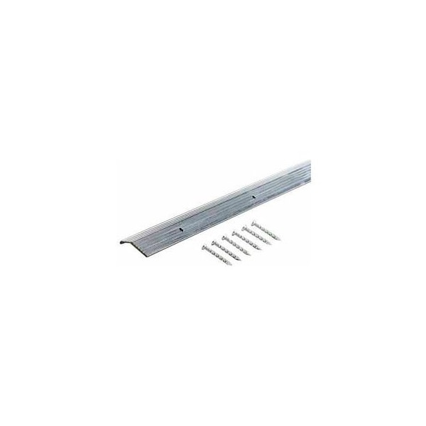 M-D Building Products M-D Carpet Trim Fluted, , 36"L, Silver, Screw Nails - 78006