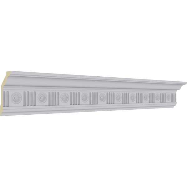 Ekena Millwork 2 5/8"H x 1 5/8"P x 3"F x 94 1/2"L, (2" Repeat), Edwards Crown Moulding - MLD03X02X03ED